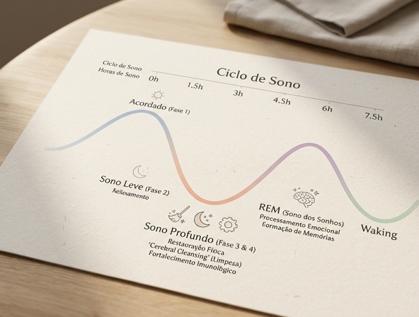 Arquitetura do Sono: Domine as Fases REM e NREM Agora!