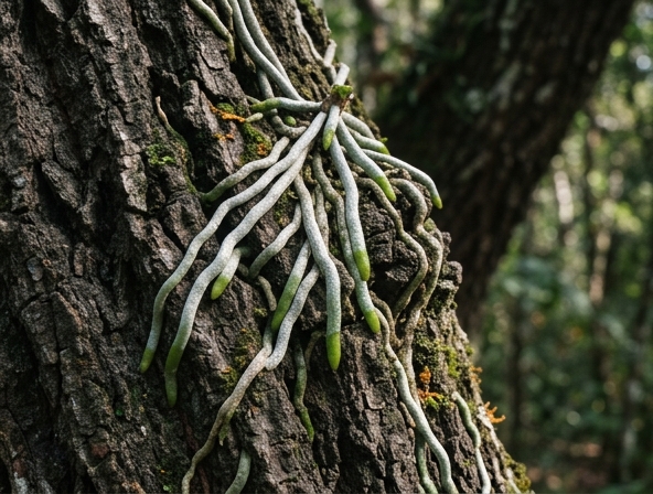 Orquídeas na Árvore: Simule a Natureza e Cultive Vida Agora!