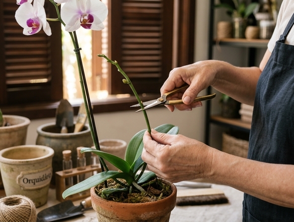 Orquídeas: O Ciclo do Renascer e a Arte da Poda Agora!