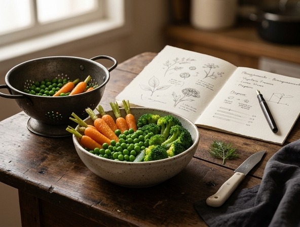 Branqueamento de Vegetais: O Segredo da Cor Vibrante Já!