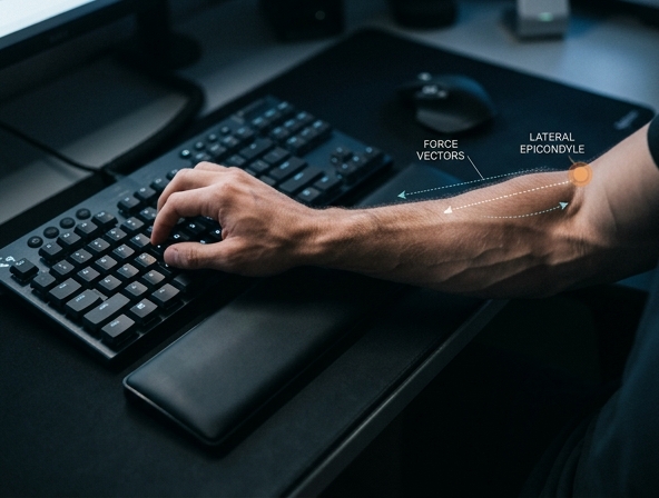 Epicondilite Lateral: Domine a Bio-mecânica da Digitação Agora!