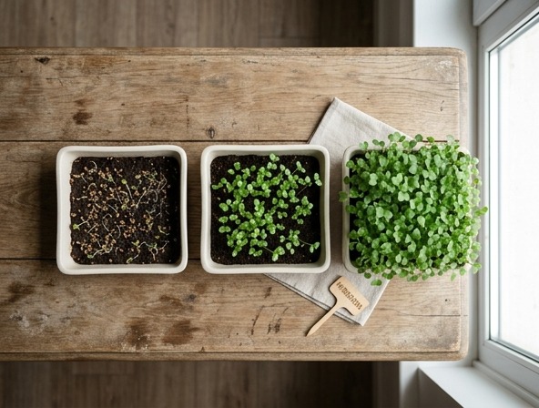 Microgreens: Colha Superalimentos em 7 dias na Cozinha!