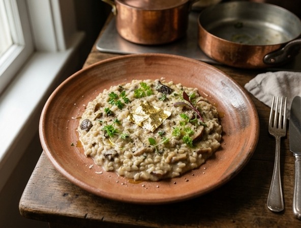 Risoto de Precisão: Domine o Amido e a Cremosidade Já!