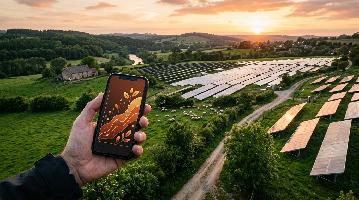 Ilustração sobre: Bioenergia: Ouro Verde em Tokens e Liberdade Financeira!