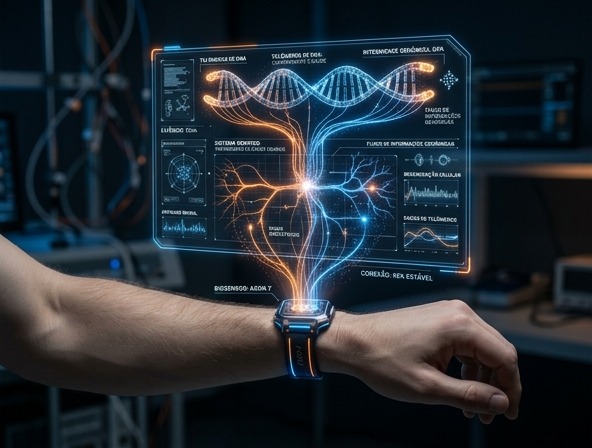 Biohacking e Longevidade: O Leak dos Biossensores Subcutâneos!