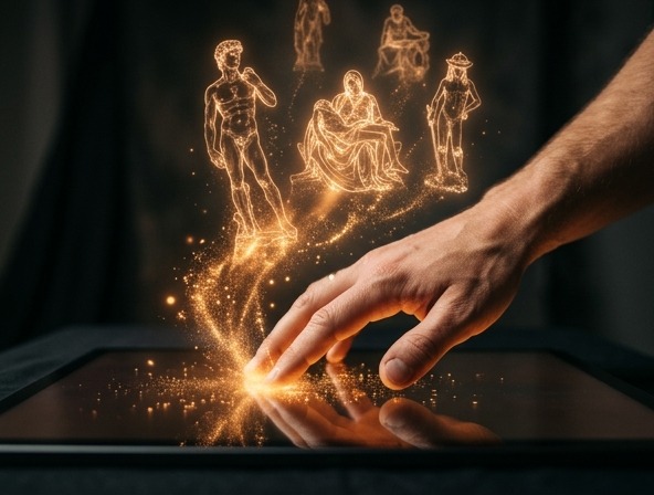 Co-Criação com IAs Generativas: O Futuro da Arte Humana!