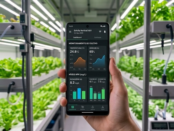 Micro-Fazendas Verticais: Domine a Produção com IA Agora