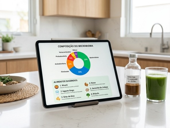 Microbioma Personalizado: A Ciência da Dieta por DNA!