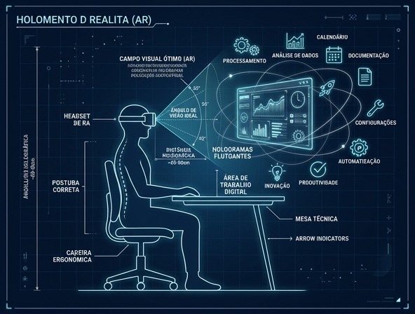 Realidade Aumentada: O Fim dos Monitores Físicos Agora!